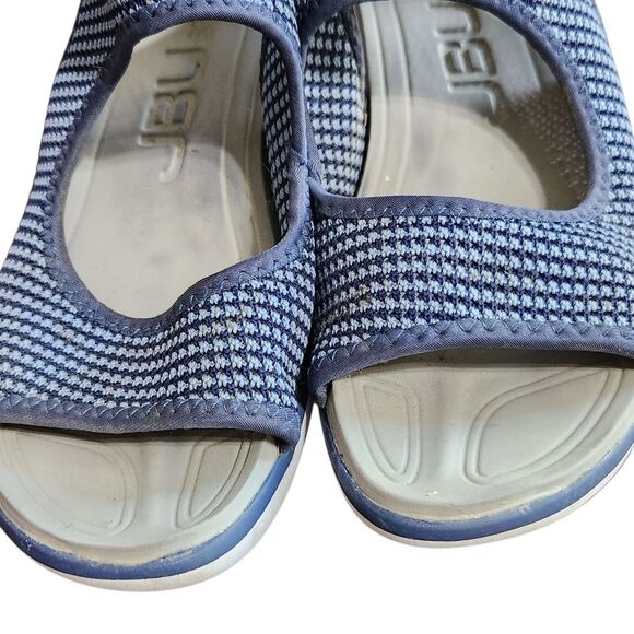 JBU Sport Margot Women’s Sandals Shoes Dark Blue Open Toe Size 9 Wide - Picture 5 of 11
